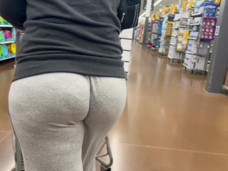 Wedgie Stuck In Giant Booty At_Walmart