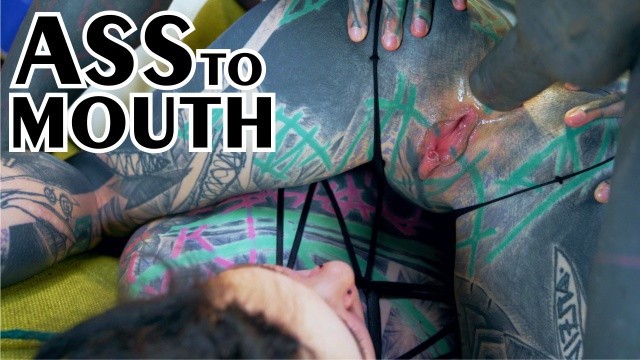 FFM TATTOO Threesome, Girls Gape Asses for Tattooed Dick - ATM, Gapes,  (goth, Punk, Alt Porn) - Pornhub.com