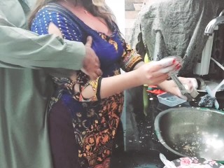 Punjabi Village Maid Fucked in Kitchen By Her Owner While_She is Working