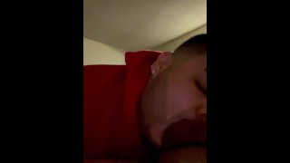 Straight While His Wife Is At Work He Is Sucking On The Curious Dl Latino