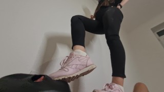 #87 Trampling Slave Kiss My Sneakers