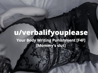 [F4F] Mommy Writes On Your Body [British LesbianAudio]