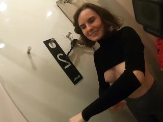 Real Sex Public PovBlowjob in Fitting Room - Darcy Dark