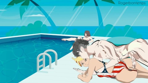 Pool In Japan Cartoon Xxx - Anime Hentai Swimming Pool Porn Videos | Pornhub.com