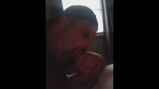 Blowing My Straight Buddy While My Wife Was At The Store And She Came Home Almost Caught A Lot Of Fun