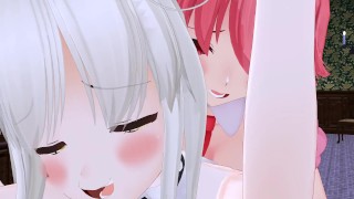Hentai No SFX In MMD Flowers On The Wall