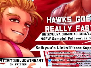 My Hero Academia Hawks Goes Really Fast! - Female Pronouns Art:bludwingart