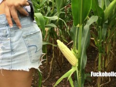 Farmer's Step Daughter Plows The Field 🌽 Creamed Corn