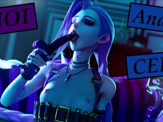 Audio Joi Con Jinx. Esta Loca Quiere Hacerte Anal Y Cei