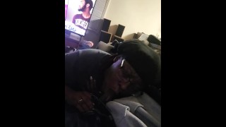 Vertical Video When I Got Off Work She Was Ready To Suck My Dick