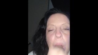 Slut Cum Dump Facial Hair