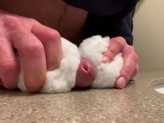 Big Dick Fucking Snowballs to Huge Load Orgasm. ALot of Precum, Load_of Sperm