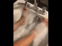 bubble foot bath