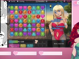 Gaia's Huniepop Session 1 From Charturbate 01/01/2022