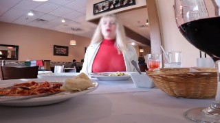 Mother At A Public Restaurant I Ate A Full Lunch While Wearing My Pierced Tiara And A See-Through Shirt