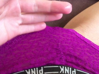 Gentle Pussy Rubbing with Super Wet Panties with_Slime to Pulsating_Orgasm - LiluWetPussy