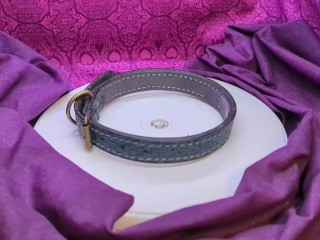 DirtyBits Review - Custom Collar from Raven and_Lantern Leatherworks EroticAudio Review
