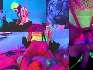 Plz Vote 4 This Video In Contest! @Sexyneonkitty Femdom Puppy Play Anal Pegging Drooling Blowjob Rim