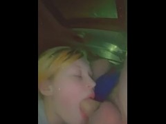 Sucking Dick in the car 