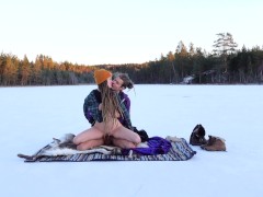 Sex on a frozen lake