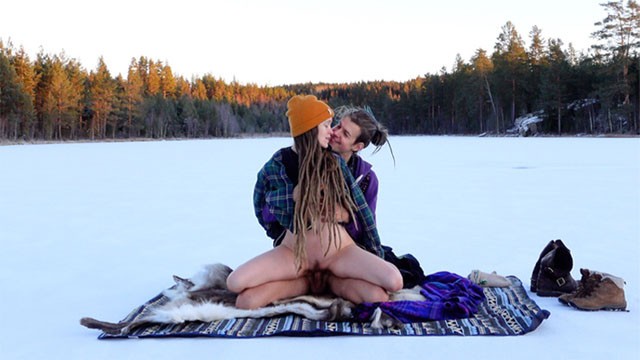 Xxx Lakl - Sex on a Frozen Lake - RosenlundX - 4K - Pornhub.com