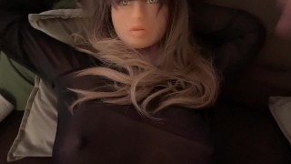 For The Third Time A Man Cums On Jinis Pussy