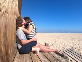 Tinder Date on the Beach Ends with_His Hard Dick in_My Wet Pussy, Fucked Me in His_Hotel Room