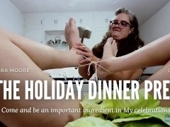 Making My Big Holiday Dinner: FemDom Vore Handjob Cumshot TEASER