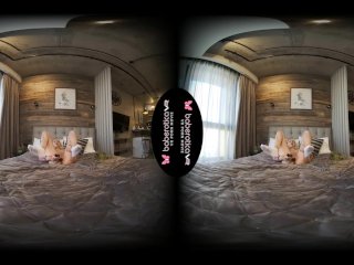 Solo Blonde Cock Teaser Mika Is Masturbating In Vr