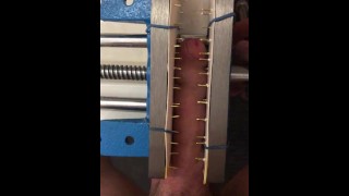 CBT Crushing My Flaccid Dick In A Potentially Lethal Vice