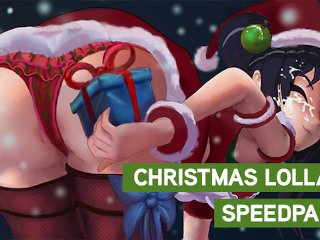 Christmas Speed Drawing: Lollaia As Mrs Claus