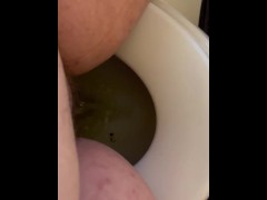 Short pee in work bathroom 