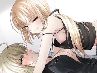 Jeanne Alter And Saber Alter Fight For Your Dick (Hentai Joi) (F/Go, Femdom, Cbt)