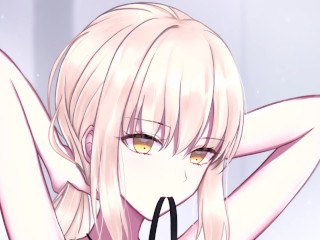 Jeanne Alter and Saber Alter Fight for your_Dick (Hentai JOI) (F/GO, Femdom, CBT)