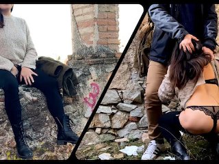 Urbex Adventure - Latina Girl Picked Up And Fucked At Abandoned Church