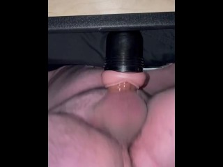 Fleshlight fun (I cum so_much I cover thecamera lense)