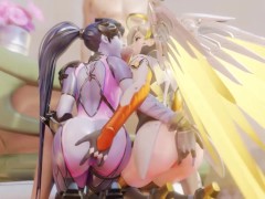 Mercy And Widowmaker Both Want To Suck A Big Dick