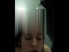 Sucks my cock tell I bust on her face