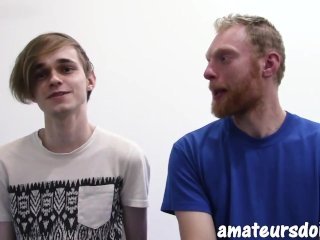 Ginger Bearded Hairy Aussie Amateur Top Fucks A Young & Smooth Total Passive Bottom