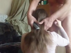 cum on hair