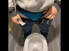 Toilet penis man