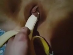 troia scopata con una banana(dialoghi in italiano)