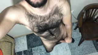 Jerking Off Male Masturbation Alone Very Hairy And Cumbersome