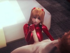 Evangelion Hentai - Watch Asuka Jerk Off