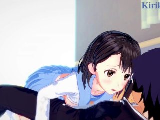 Kosaki Onodera And Raku Ichijo Have Deep Sex In Their Bed At Home. - Nisekoi Hentai