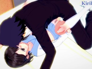 Kosaki Onodera and Raku Ichijo have deep sex intheir bed at home. - Nisekoi Hentai