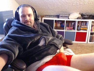 Dirty Talking While Cum In My Red Underwear