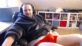 Jerking Off Talking Dirty While Cum Is In My Red Underwear
