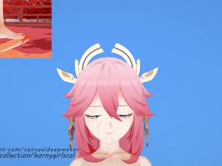 YAE_MIKO TAKES CARE ABOUT YOUR COCK