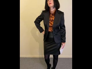 Classy Secretary PrickTeasing (encourage_Her)